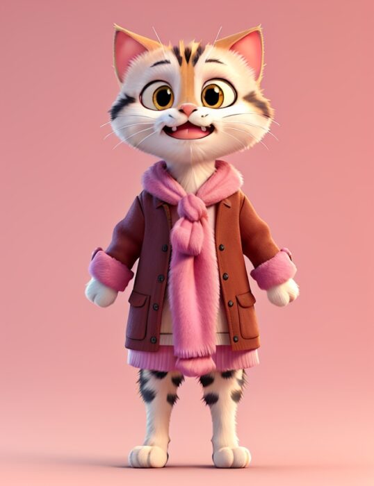 La gatita Lulú que quería ser modelo