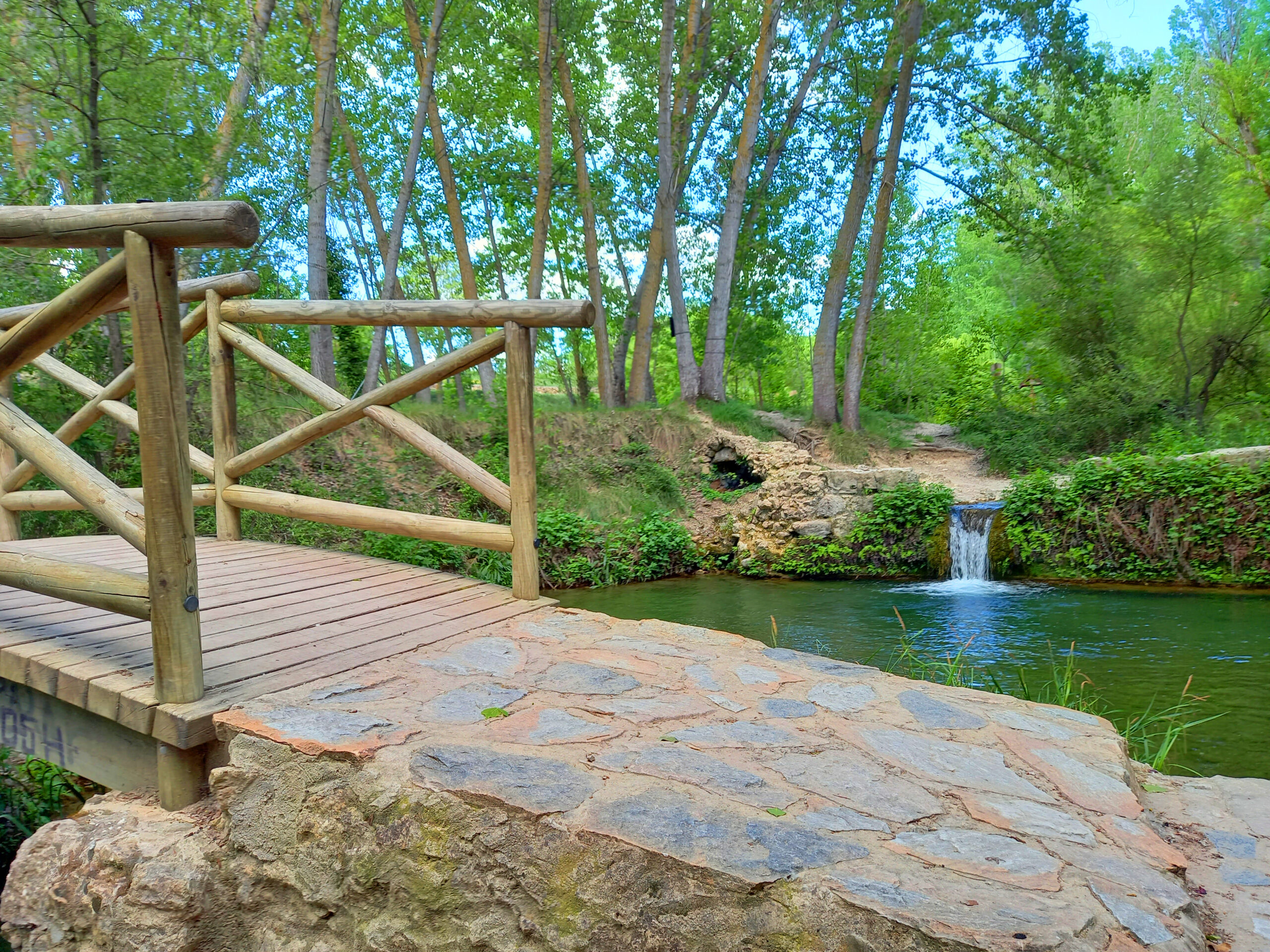 Paraje espectacular del Molí de l’Hombría de Banyeres de Mariola