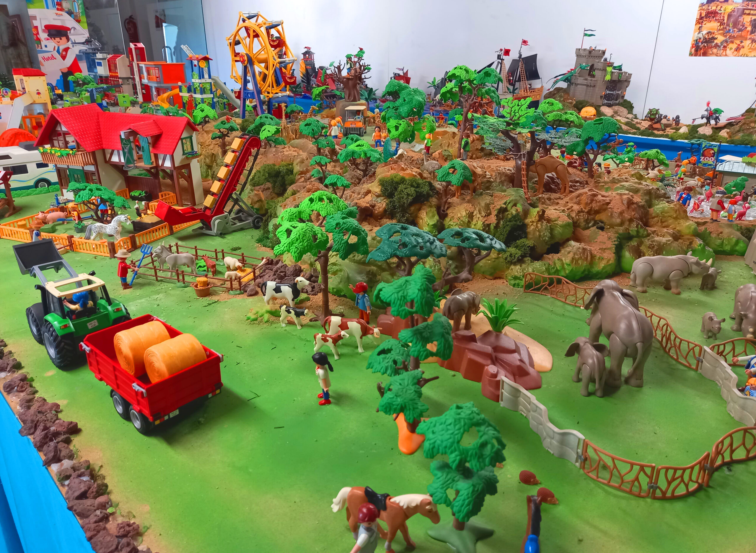 Descubre la sala del Playmobil con más de 4.000 piezas