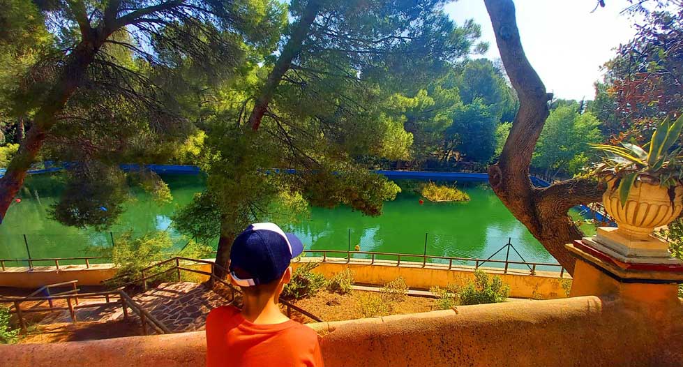 Vistas del embalse de Casa Tápena de Onil