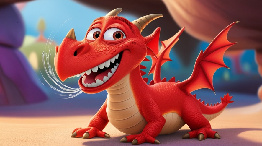 El dragón de las cosquillas
