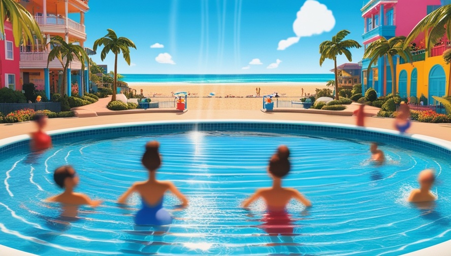 La piscina volcán de Las Lanzas