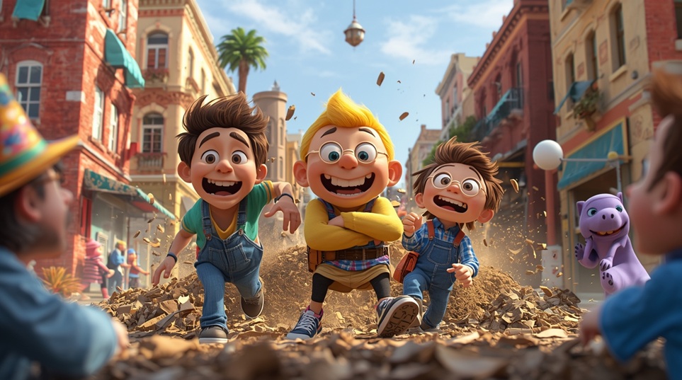 El gran terremoto travieso de Trambolín