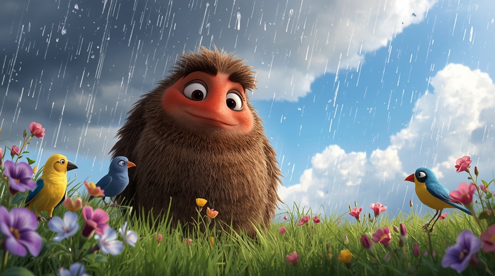 El topo Tito: Sin lluvia no hay una flor… ¡ni diversión!