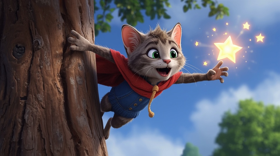 El gatito que aprendió a volar